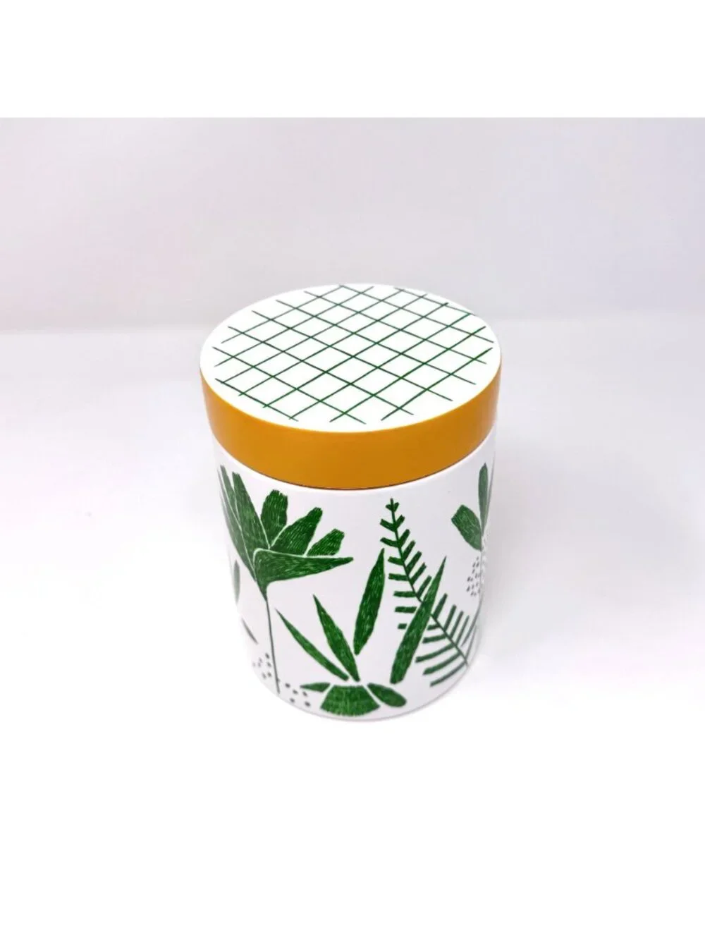 BNIB Hermes Yellow and Green “A Walk in the Garden” Tea Box